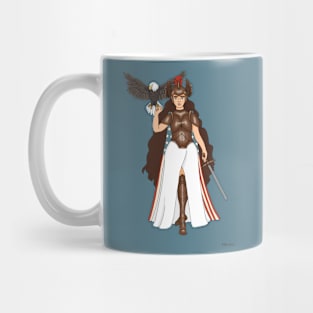 Columbia the Warrior V.2 (Small Design) Mug